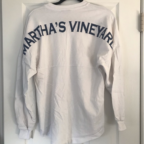 Spirit Tops - martha’s vineyard spirit day jersey long sleeve
